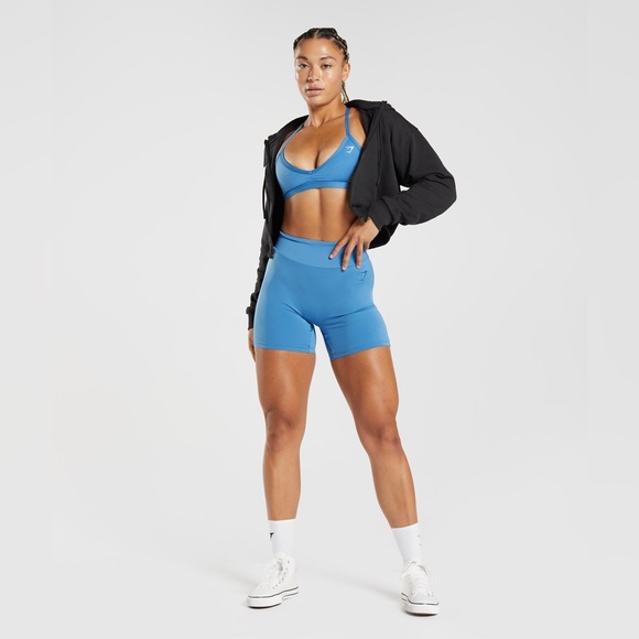 Gymshark GS Power Shorts Coastal Blue - Picture 3 of 3